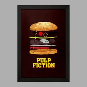 تابلو خندالو مدل سریال پالپ فیکشن Pulp Fiction  کد 13850