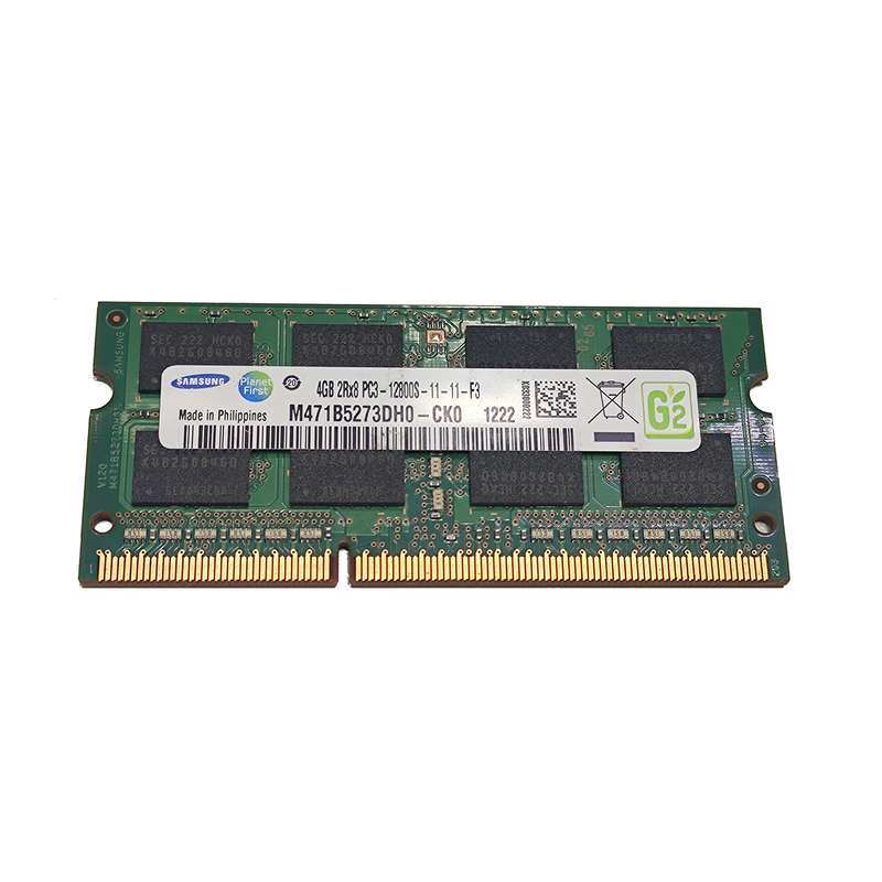 رم لپ تاپ DDR3 تک کاناله 12800s مگاهرتز CL11 سامسونگ مدل PC3 11-11-F3 ظرفیت 4 گیگابایت
