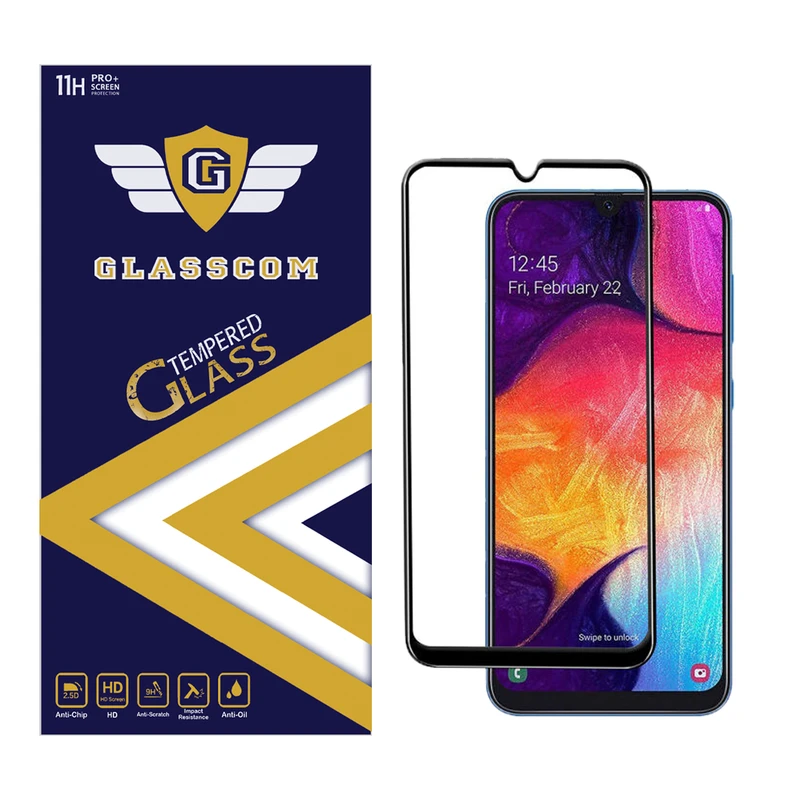 محافظ صفحه نمایش گلس کام مدل GC-A50 مناسب برای گوشی موبایل سامسونگ Galaxy A50