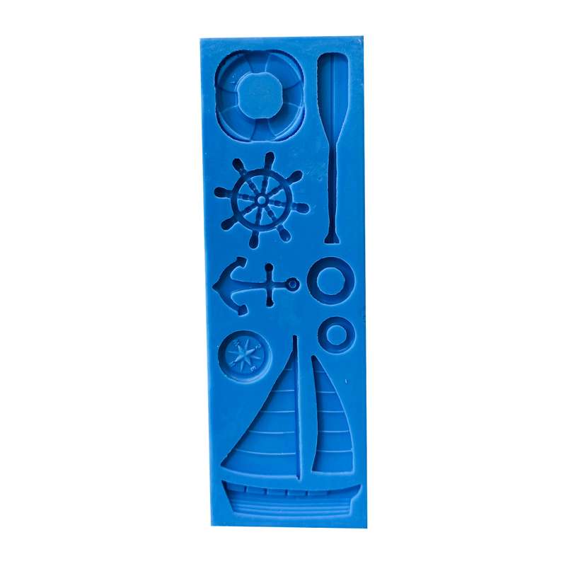 مالد فوندانت مدل قایق و لنگر