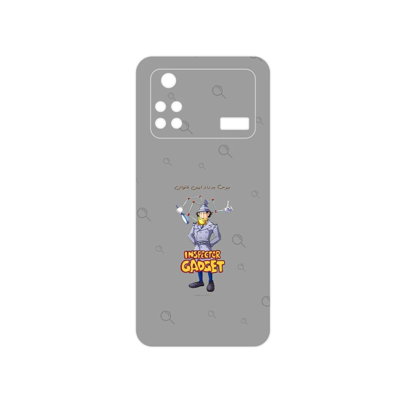 برچسب پوششی ماهوت مدل Inspector Gadget مناسب برای گوشی موبایل شیائومی Poco M4 Pro 4G