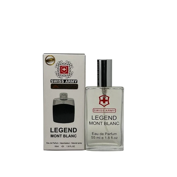 عطر جیبی مردانه سوئیس آرمی مدل مونت بلنک لجند حجم 55 میلی لیتر