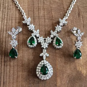 نیم ست نقره زنانه  کد 2063