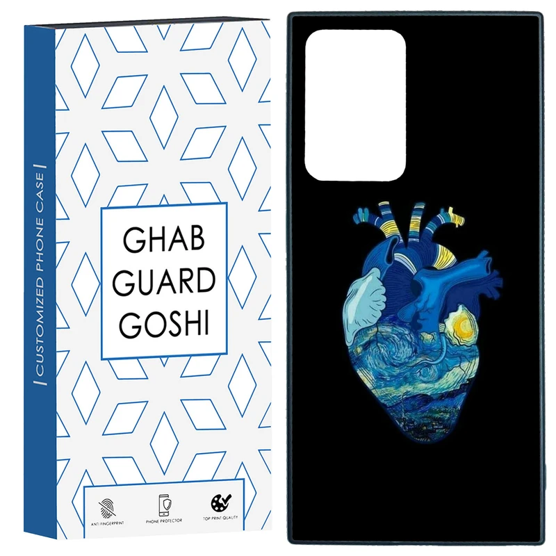 کاور قاب گارد گوشی طرح قلب کد TPU-298 مناسب برای گوشی موبایل سامسونگ Galaxy Note 20 Ultra