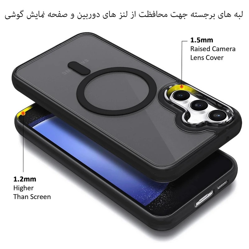 کاور کیس قاب مدل Magsafe2-A 37 مناسب برای گوشی موبایل سامسونگ Galaxy A37 5G / A37