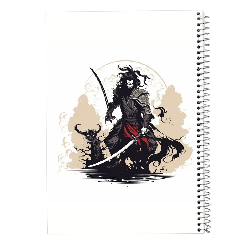 دفتر ژورنال نویسی 50 برگ مدوپد مدل نقطه ای طرح Demon Slayer کد DF10524