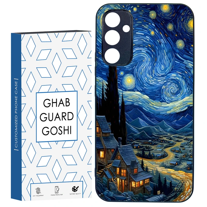 کاور قاب گارد گوشی طرح ونگوگ کد TPU-069 مناسب برای گوشی موبایل سامسونگ Galaxy A34