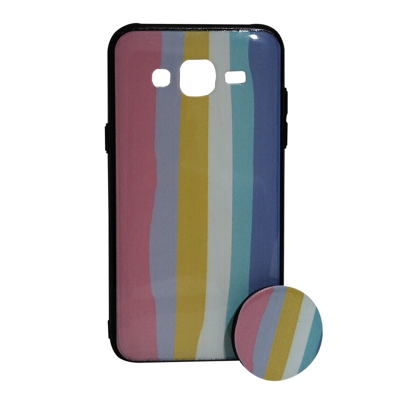 کاور کد 3530 مناسب برای گوشی موبایل سامسونگ galaxy J5 2015 به همراه پایه نگهدارنده