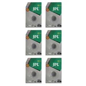 باتری سکه ای مدل CR2016-3V بسته ۶ عددی