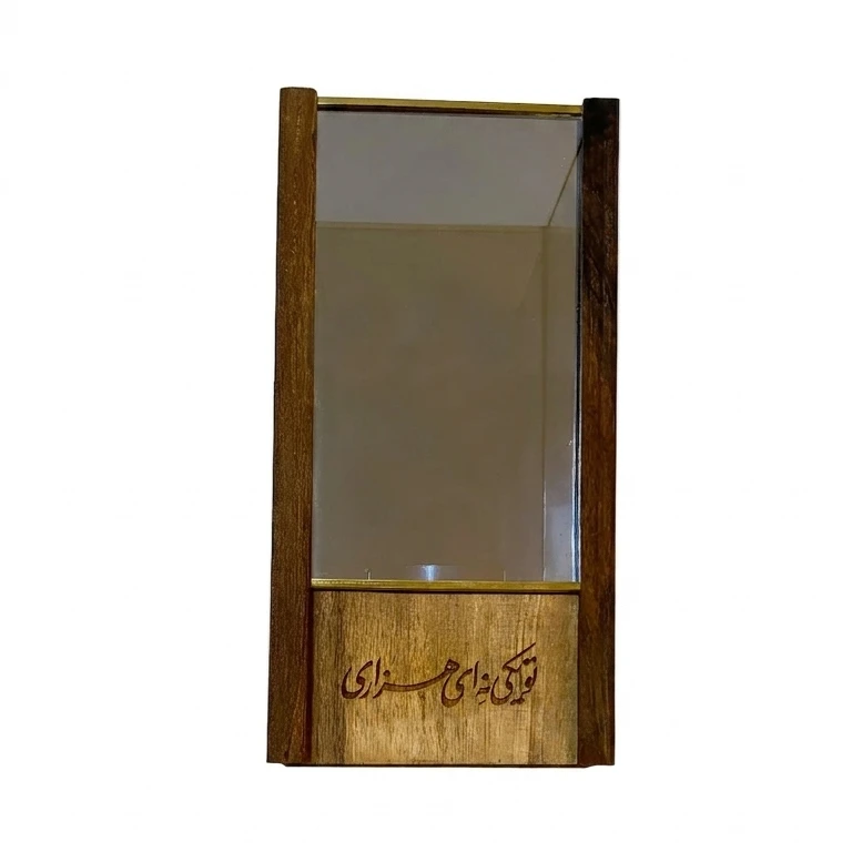 شمعدان چوبی مدل هزار و یک