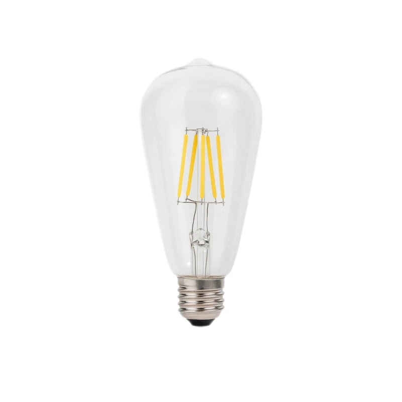 لامپ فیلامنتی 6 وات مدل شفاف پایه E27