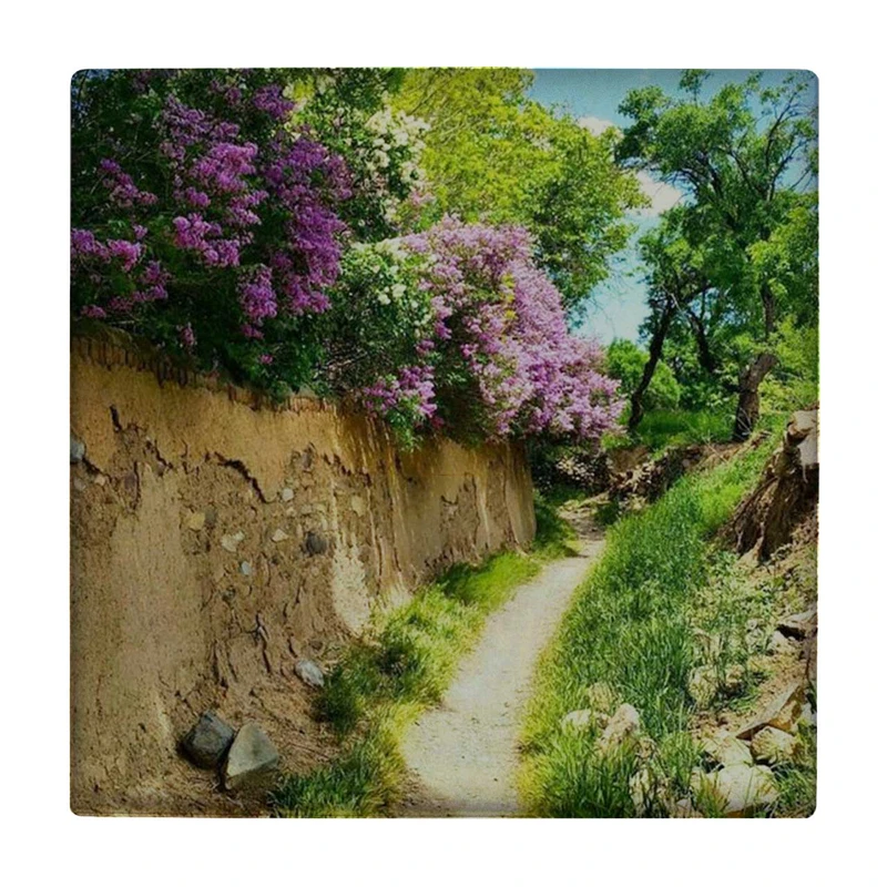 زیر لیوانی طرح کوچه باغ ایرانی کد    3401628_864