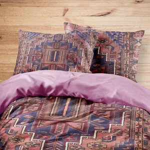 سرویس روتختی مدوپد طرح فرش زنجان مدل C-Zanjan08 یک نفره 4 تکه