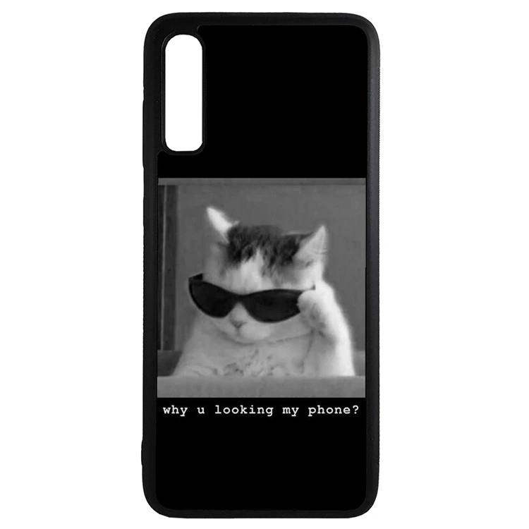 کاور طرح why u looking my phone مناسب برای گوشی موبایل سامسونگ galaxy a70