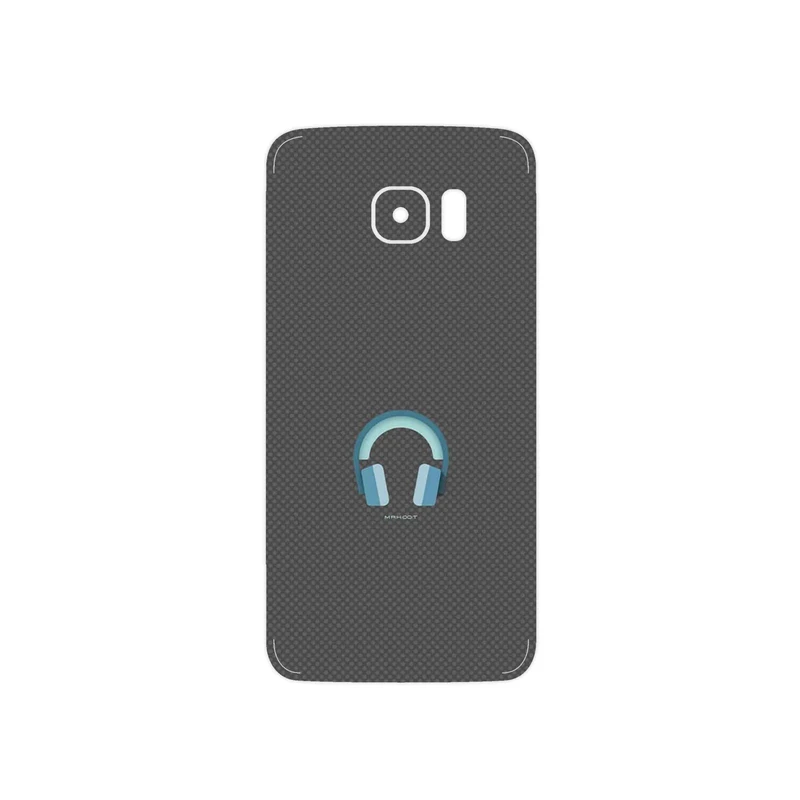 برچسب پوششی ماهوت مدل Minimal Headphone Icon مناسب برای گوشی موبایل سامسونگ Galaxy S7 Edge