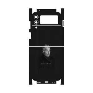 MAHOOT Portrait of a European Woman-FullSkin Cover Sticker for Samsung Galaxy Z Flip3 5G