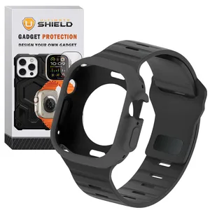 Ultimate Shield Spig JellyG Band suitable for Apple Watch 49mm Series Ultra 2 with cover