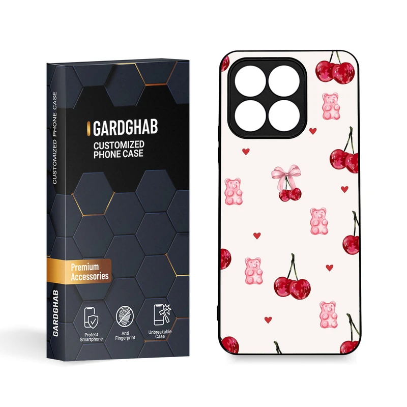 کاور گارد قاب مدل دورژله ای دخترانه مناسب برای گوشی موبایل آنر X8a 4G