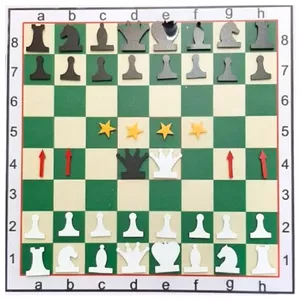 تابلو آموزشی شطرنج مدل کلاسیک مغناطیسی