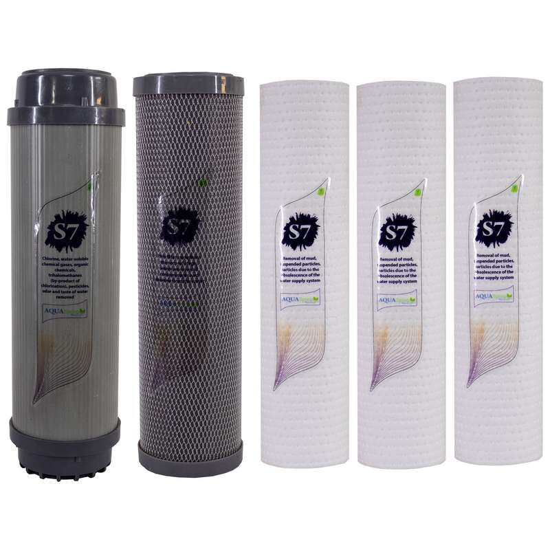 فیلتر دستگاه تصفیه آب آکوآ اسپرینگ مدل F-S7- K 5 مجموعه 5 عددی فیلتر دستگاه تصفیه آب آکوآ اسپرینگ مدل F-S7- K 5 مجموعه 5 عددی