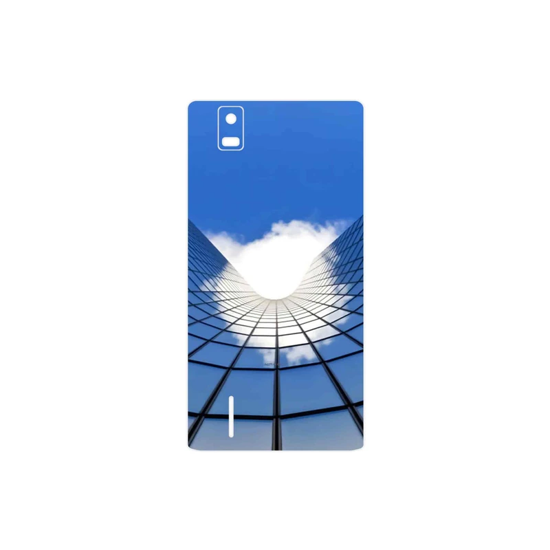 برچسب پوششی ماهوت مدل Glass skyscraper مناسب برای گوشی موبایل هوآوی Ascend P2