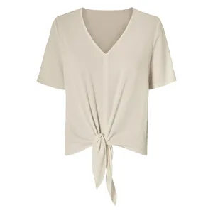 بلوز آستین کوتاه یقه هفت زنانه اسمارا مدل پفکی کد 20890350