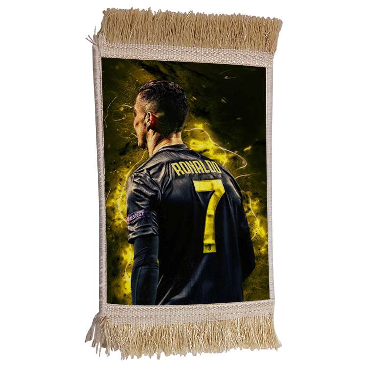 فرش ماشینی دیوارکوب مدل رونالدو کد 333