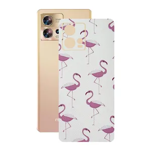 Remax cover sticker Leth model Flamingo design suitable for Motorola Edge 30 Fusion mobile phone