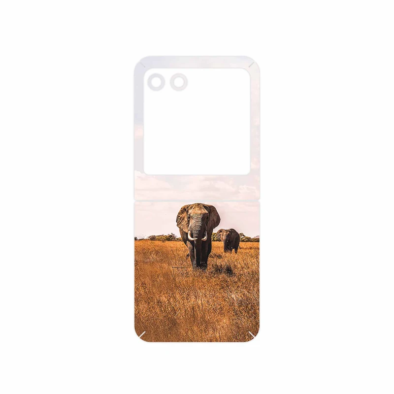 برچسب پوششی ماهوت مدل Elephant مناسب برای گوشی موبایل موتورولا Razr 40 Ultra