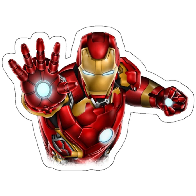 استیکر لپ تاپ مدل Iron Man