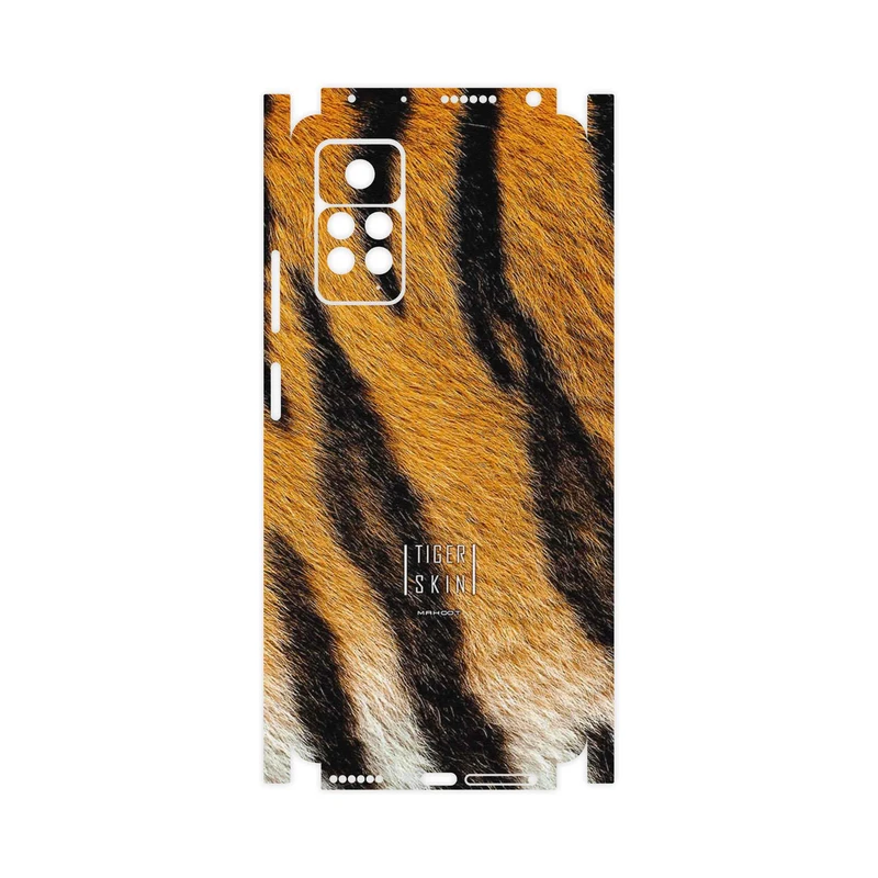 برچسب پوششی ماهوت مدل Tiger Skin-FullSkin مناسب برای گوشی موبایل شیائومی Redmi Note 11 Pro 5G