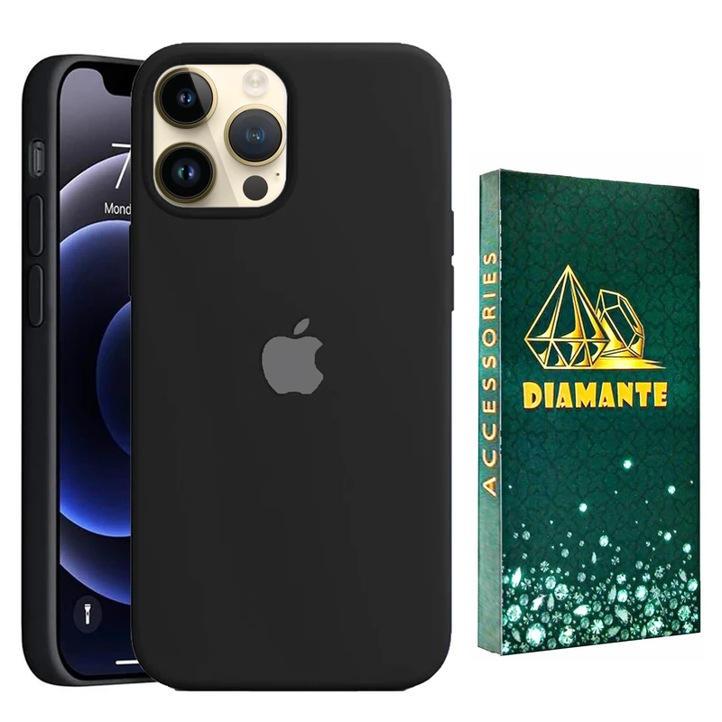 کاور دیامانته مدل سیلیکون Org Gn مناسب برای گوشی موبایل اپل iPhone 15 Pro Max