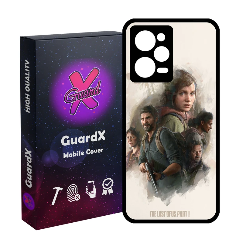 کاور گارد ایکس طرح The Last of Us مدل 10901 مناسب برای گوشی موبایل شیائومی Redmi Note 12 Pro 5G/Poco X5 Pro 5G/Note 12 Pro Speed