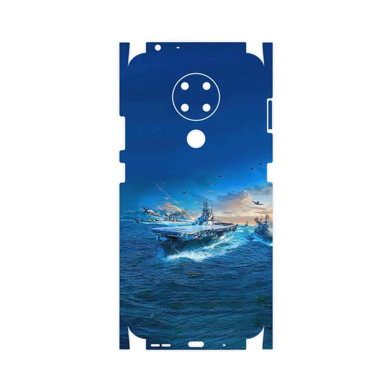 برچسب پوششی ماهوت مدل Warship-FullSkin مناسب برای گوشی موبایل نوکیا 3.4