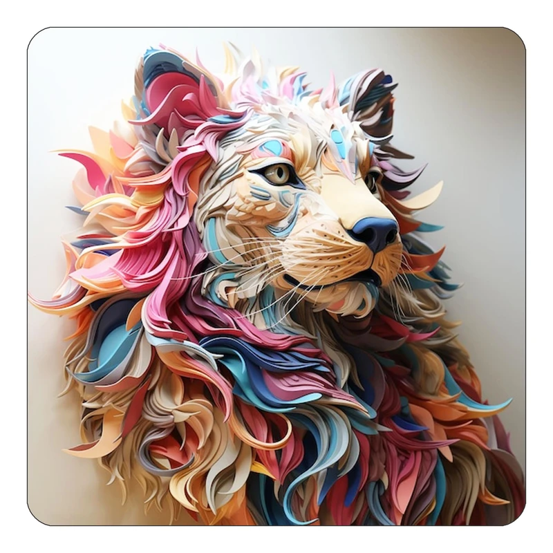 مگنت کاکتی طرح حیوانات رنگی مدل mp25915