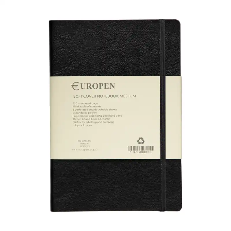 دفتر یوروپن مدل SOFTCOVER MEDIUM