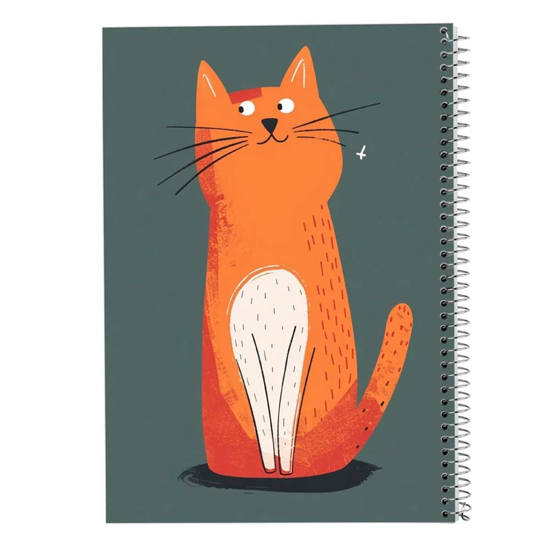 دفتر شطرنجی 50 برگ مدوپد طرح موجودات فانتزی کد DF17141