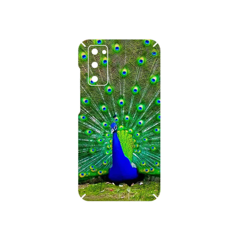 برچسب پوششی ماهوت مدل Peacock مناسب برای گوشی موبایل سامسونگ Galaxy S20 FE