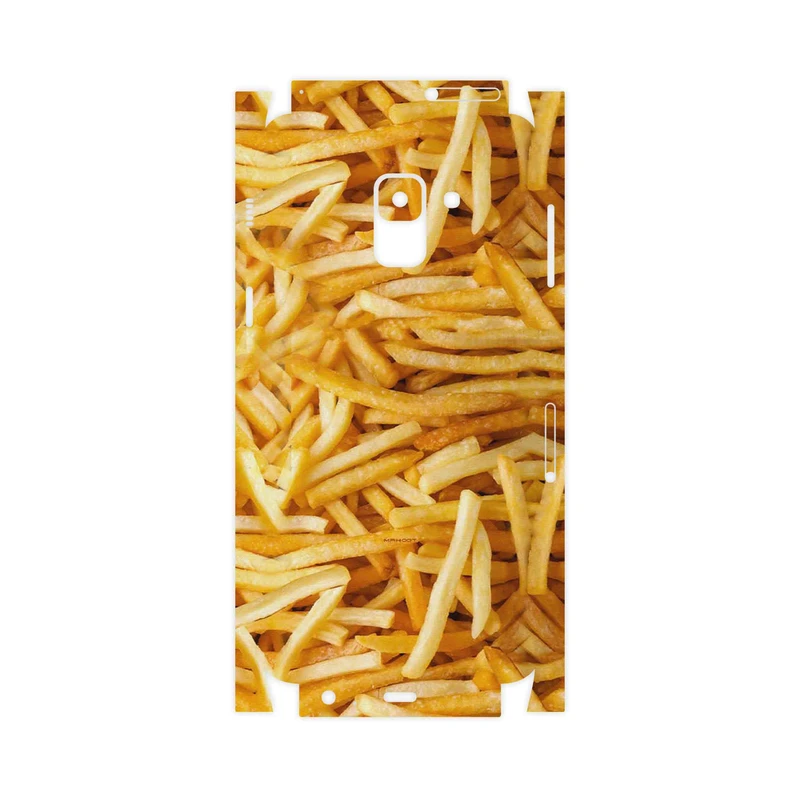 برچسب پوششی ماهوت مدل French fries-FullSkin مناسب برای گوشی موبایل سامسونگ Galaxy A8 2018