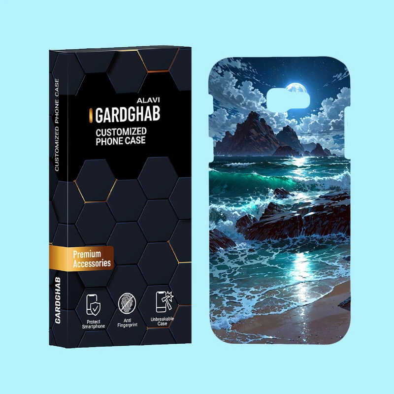 کاور گارد قاب علوی مدل منظره و طبیعت مناسب برای گوشی موبایل سامسونگ Galaxy A720 / A7 2017