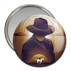 آینه جیبی خندالو مدل سریال وست ورلد West World  کد 10193