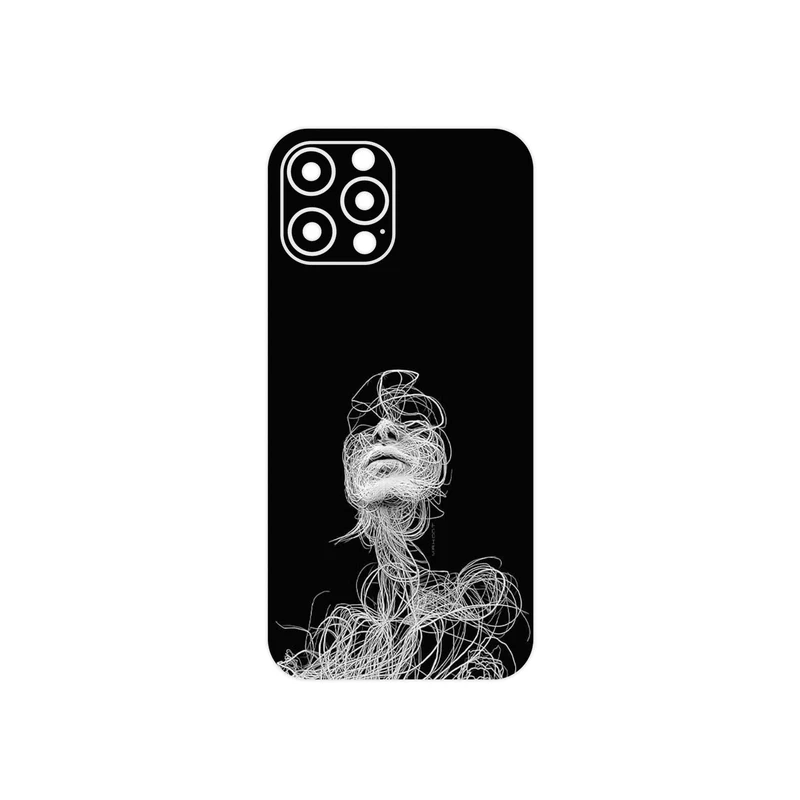 برچسب پوششی ماهوت مدل Strings Digital Art 2 مناسب برای گوشی موبایل اپل iPhone 12 Pro Max