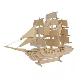 ساختنی مدل ماکت چوبی کشتی بادبانی کد M85
