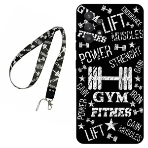 Megafone Gym 0010 Cover For Samsung Galaxy A32 4G Mobile Neckband 