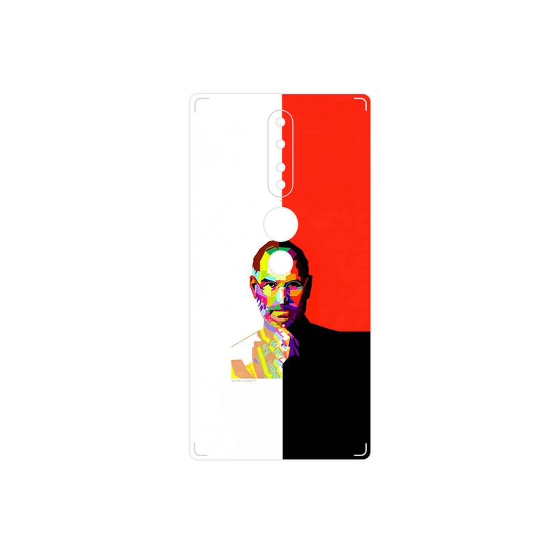 برچسب پوششی ماهوت مدل Collage of Steve Jobs 1 مناسب برای گوشی موبایل لنوو Phab2 Pro