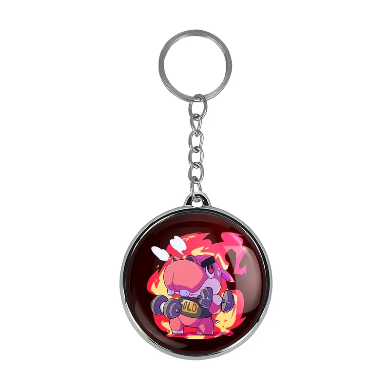 جاکلیدی خندالو طرح بازی انیمال کراسینگ (Animal Crossing) مدل دوطرفه کد 3268432685