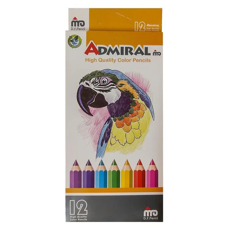 مداد رنگی 12 رنگ آدمیرال کد 466
