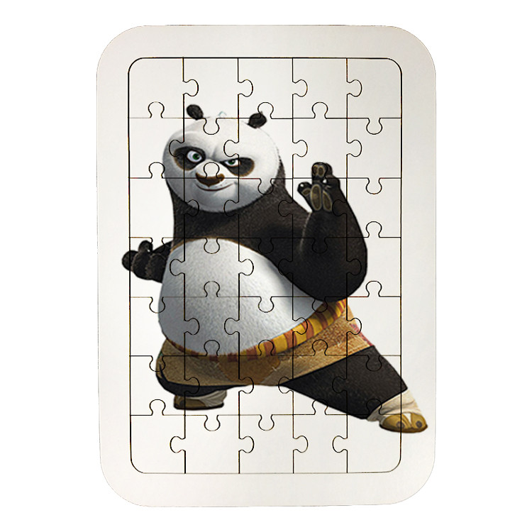 پازل 35 تکه مدل پاندا مونگ فو کار کد 85