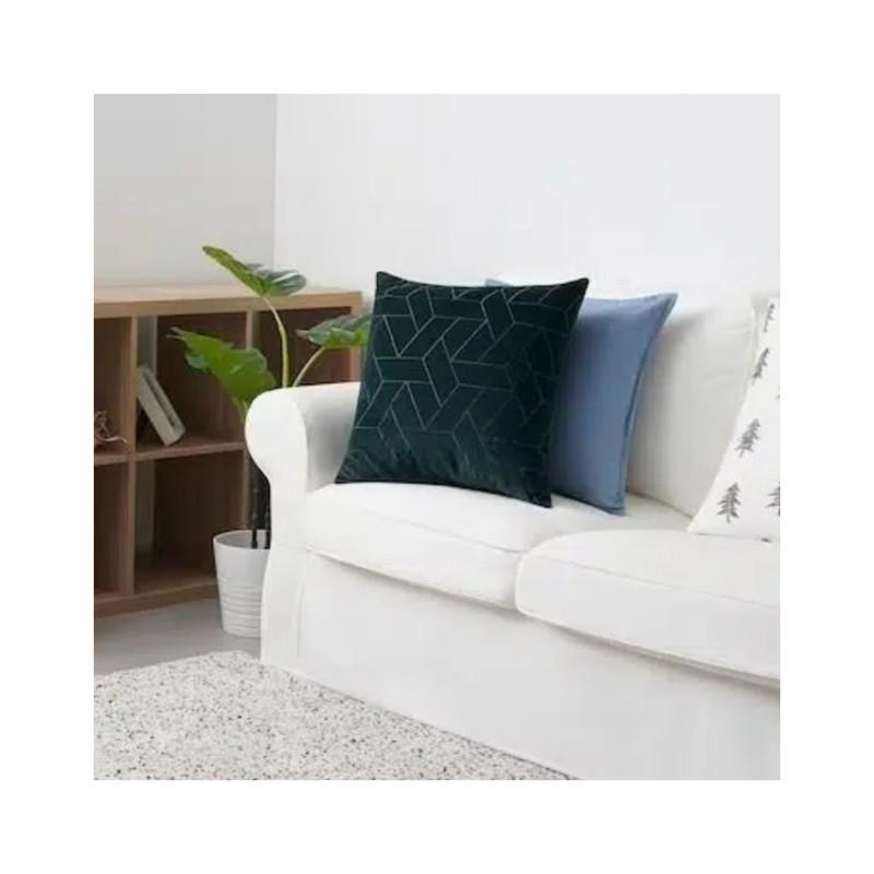کاور کوسن ایکیا مدل KALKKRONMAL سایز 50*50 سانتی‌متر