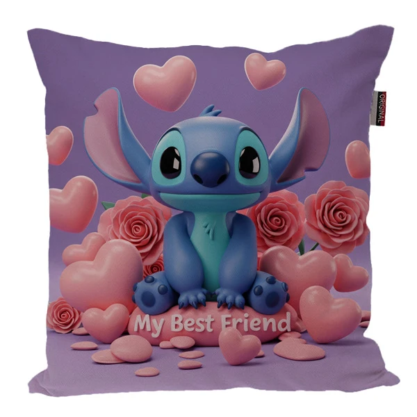 کوسن پاد آفرین مدل استیچ طرح بهترین دوست من کد 1538